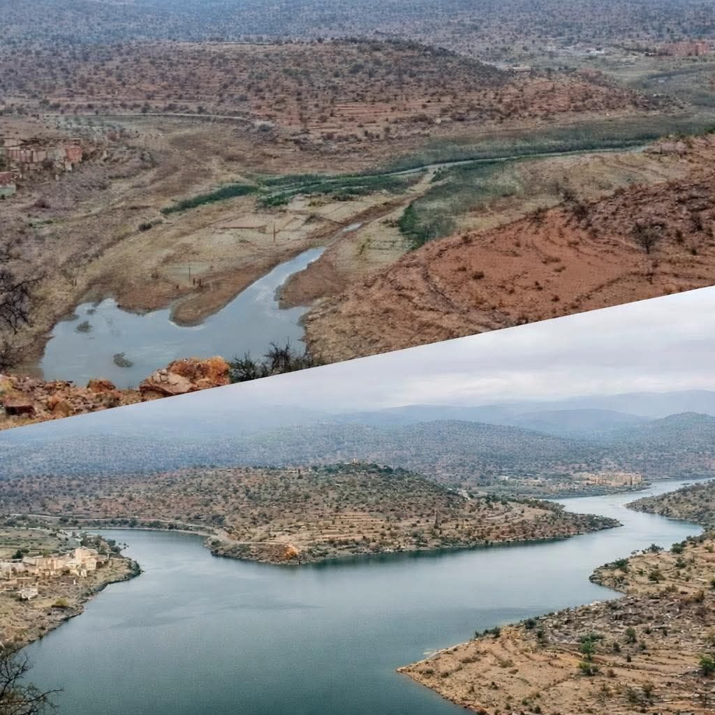 Itinéraire aventureux dans les montagnes de l'Atlas